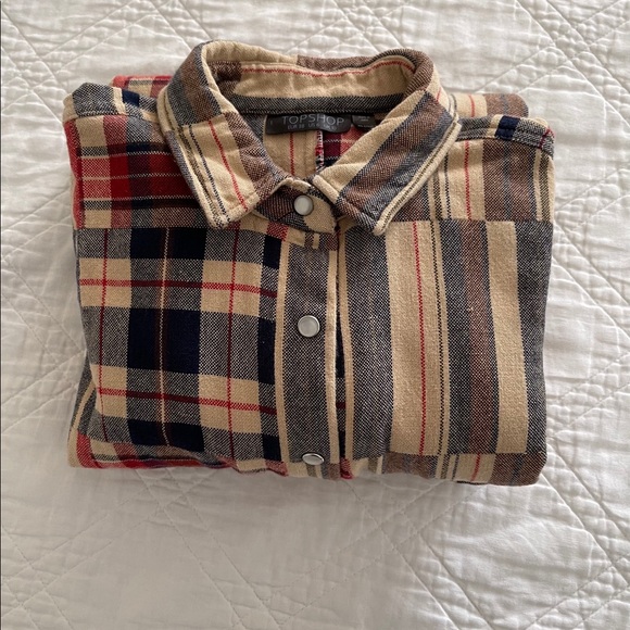 TopShop Plaid Jacket / Shacket - Picture 11 of 12